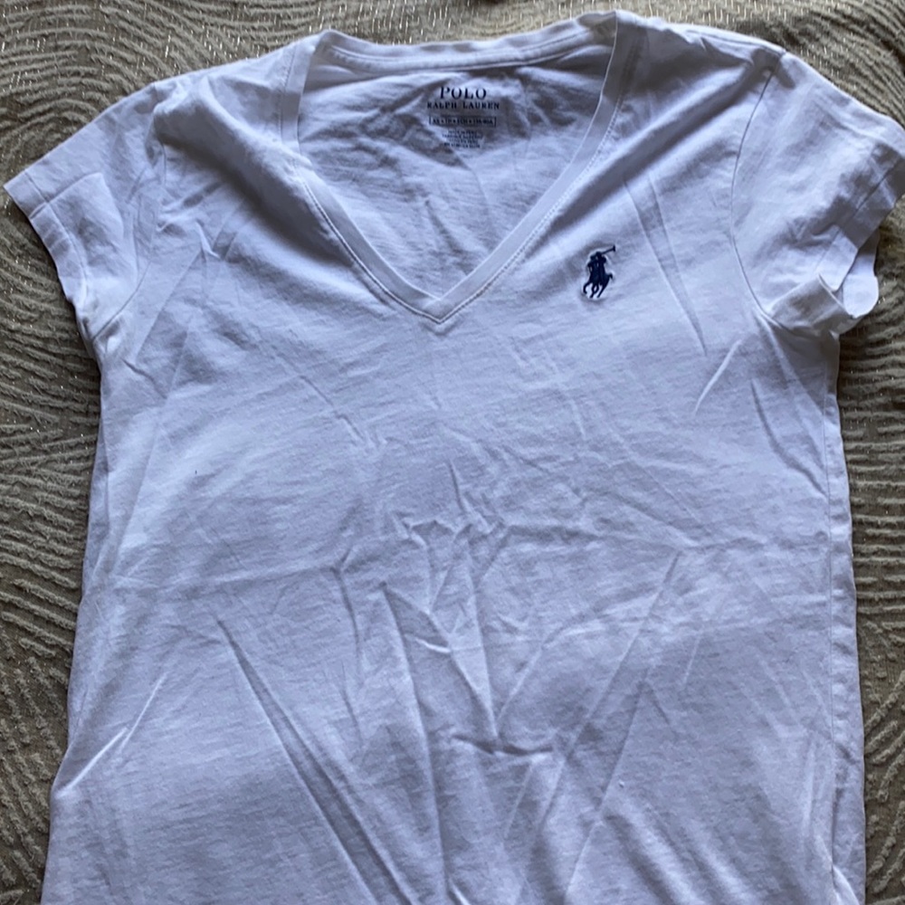Ralph Lauren polo v neck tee shirt